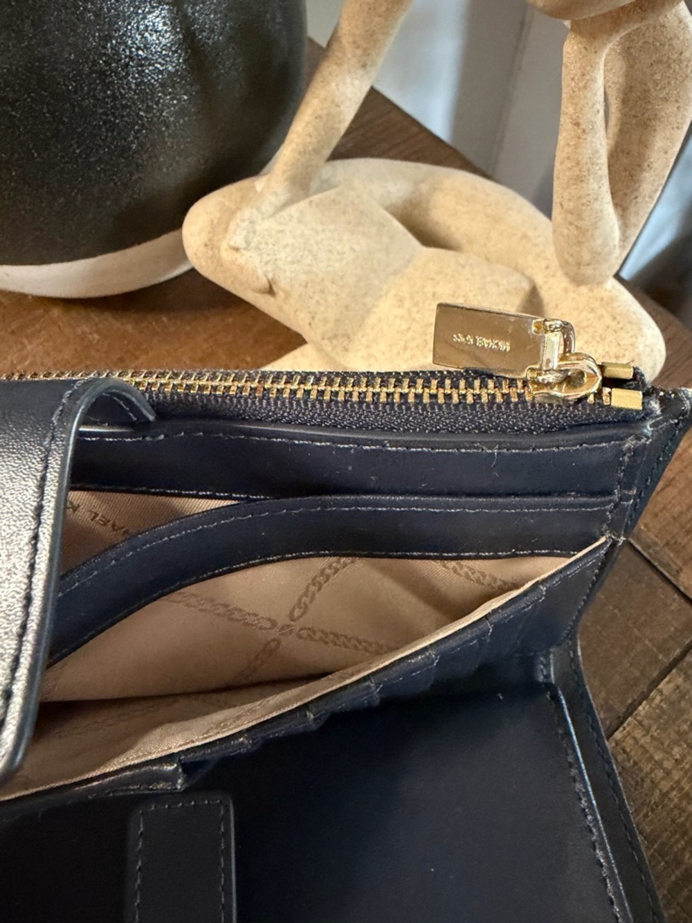 Michael Kors Denim Wristlet - Picture 9 of 10